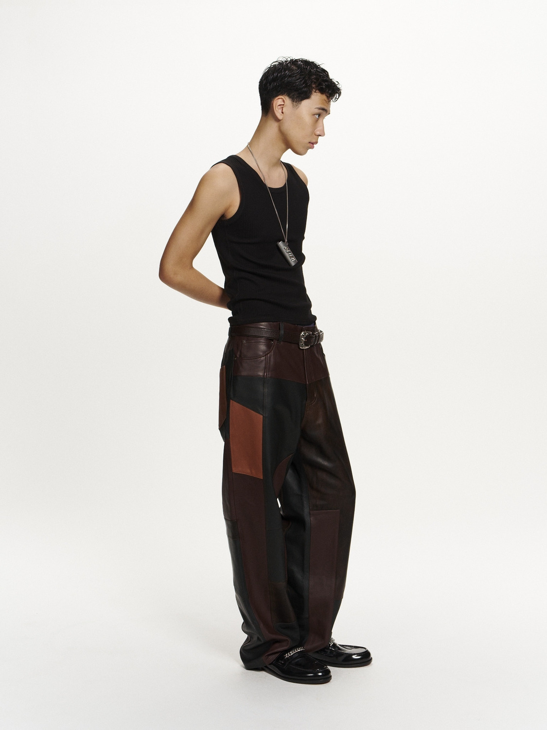 FITTED RIB TANK TOP 詳細画像 Black 4
