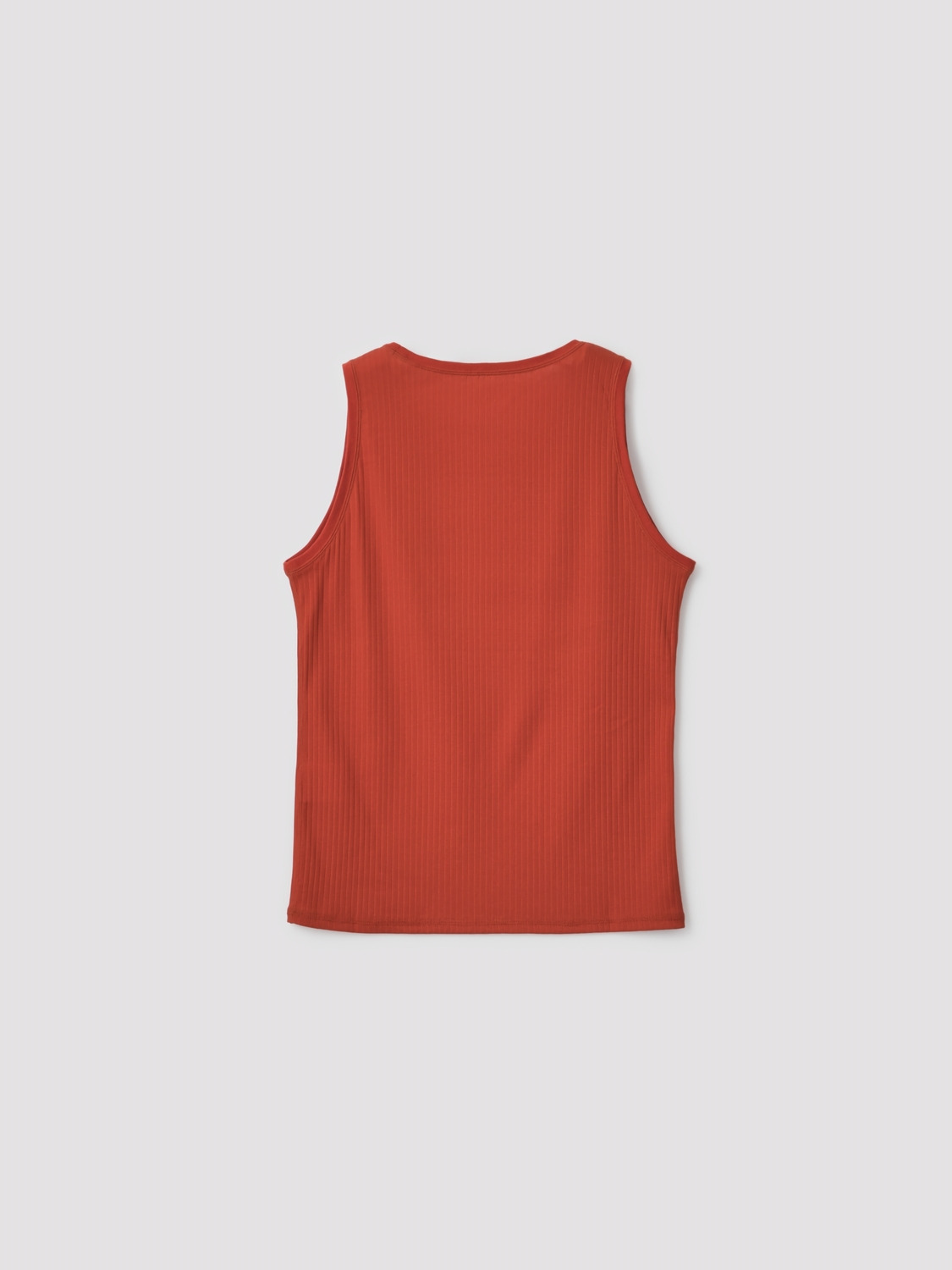 FITTED RIB TANK TOP 詳細画像 Orange 2