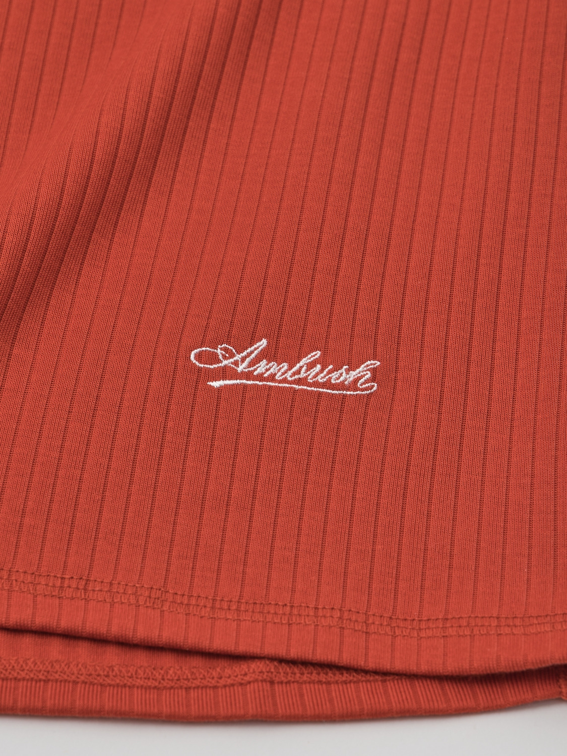 FITTED RIB TANK TOP 詳細画像 Orange 3