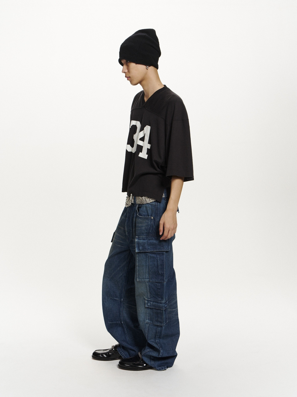 FOOTBALL JERSEY TOP 詳細画像 Black 5