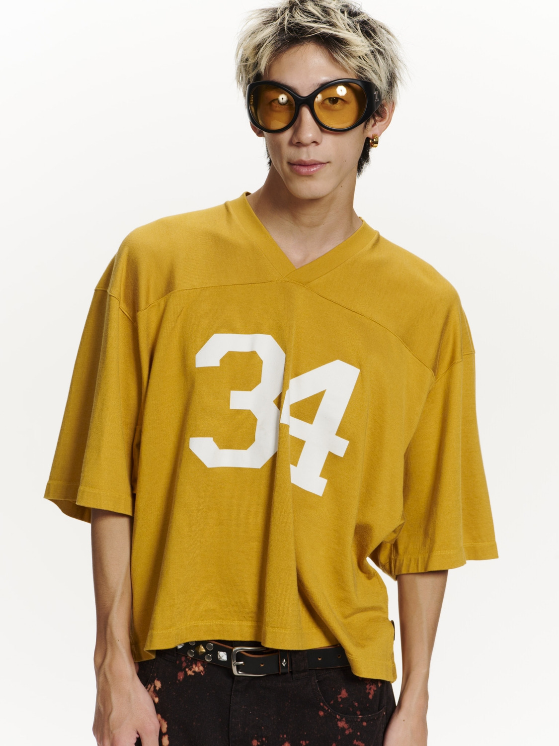 FOOTBALL JERSEY TOP 詳細画像 Yellow 9