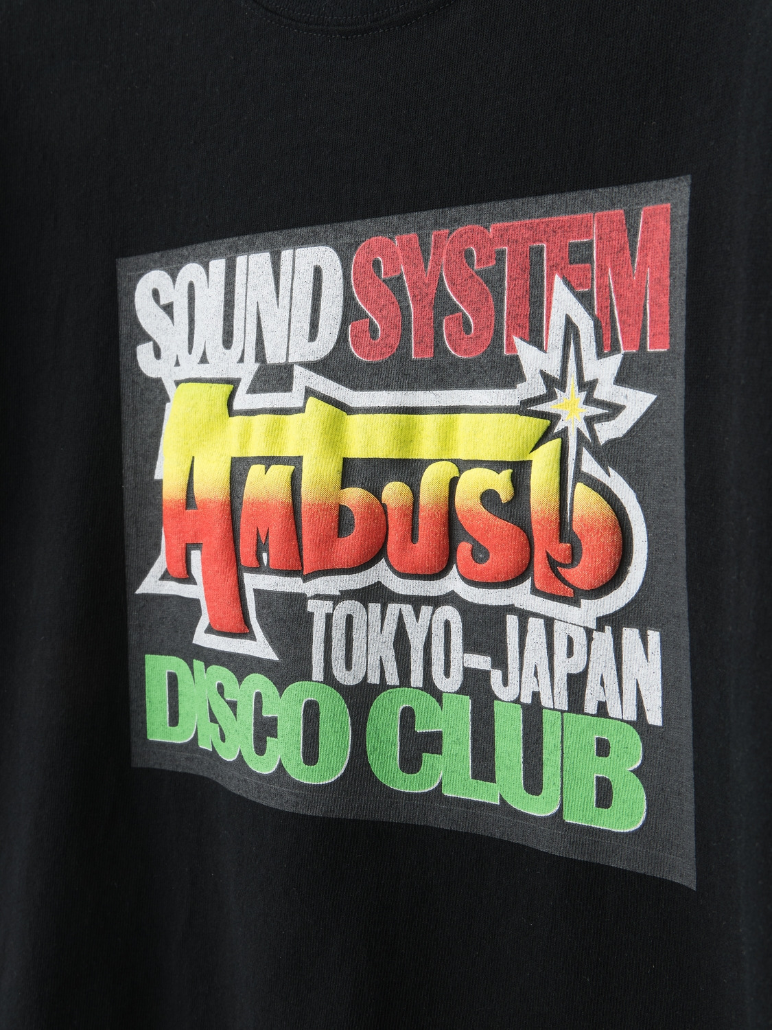 SOUND SYSTEM T-SHIRT 詳細画像 Black 3