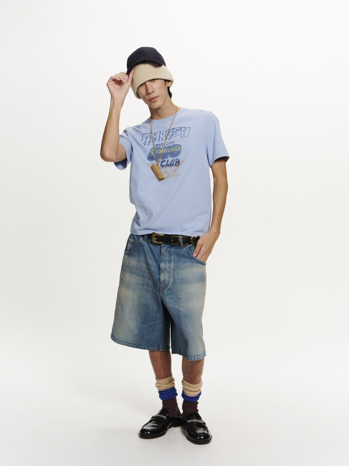 AMBUSH SOUND CLUB T-SHIRT 詳細画像 Blue 3