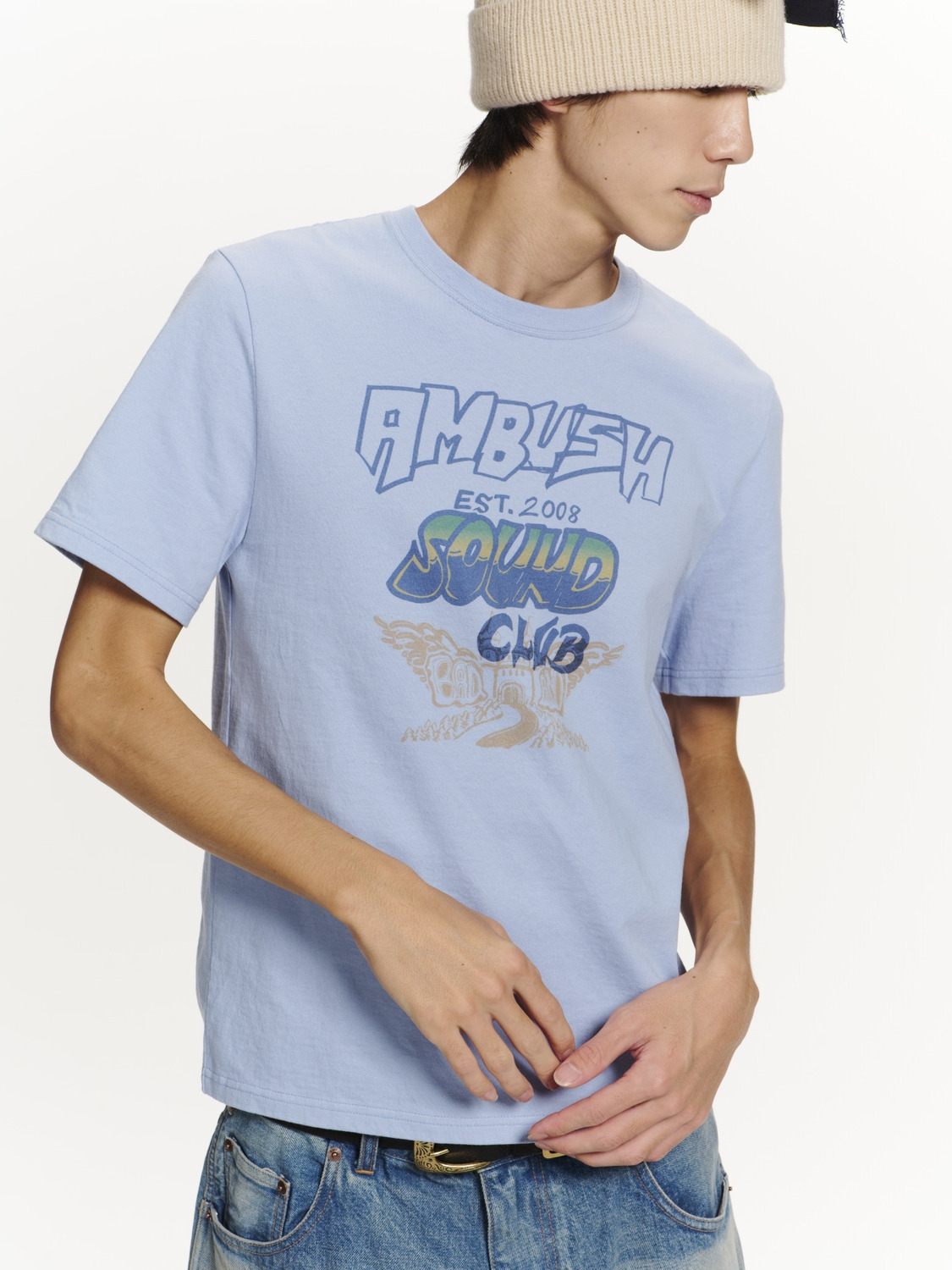 AMBUSH SOUND CLUB T-SHIRT 詳細画像 Blue 5