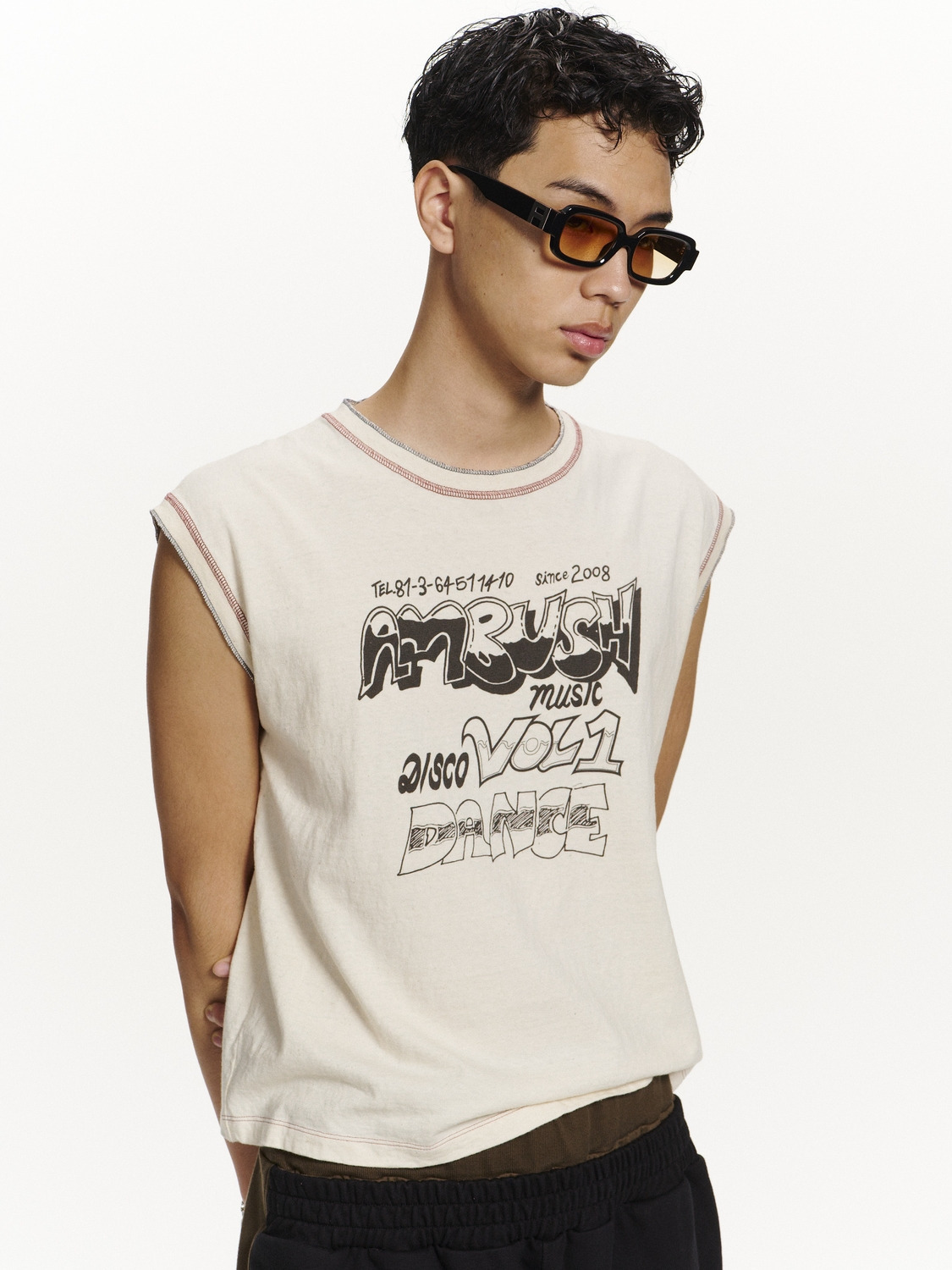 DISCO VOL.1' TANK TOP 詳細画像 O.White 5