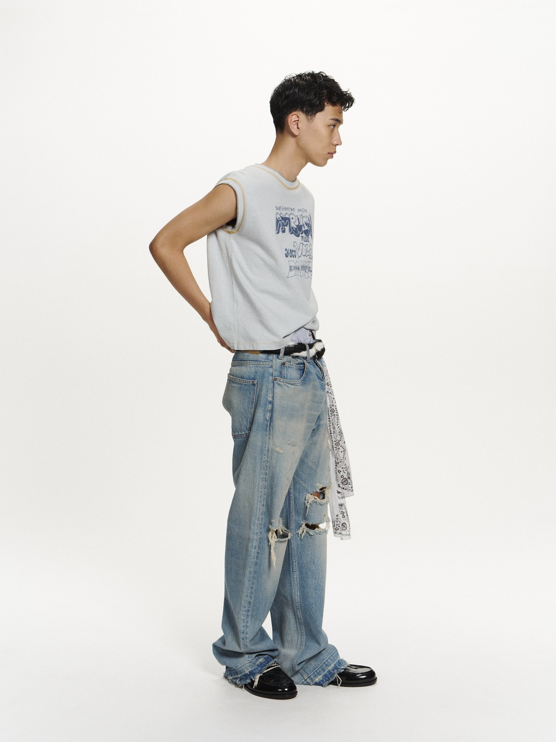 DISCO VOL.1' TANK TOP 詳細画像 L.Blue 6