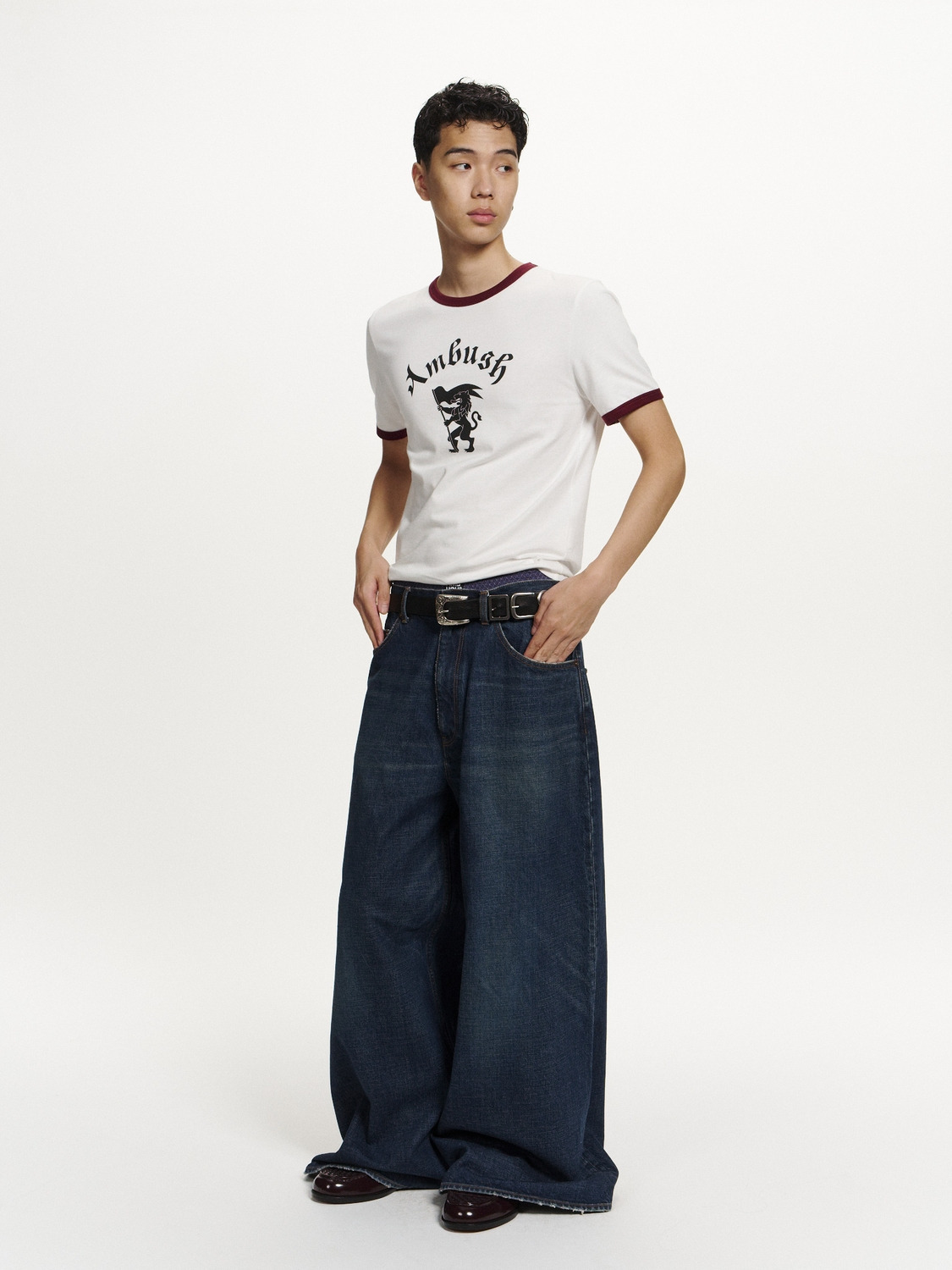 GOTHIC LOGO RINGER T-SHIRT 詳細画像 White 6