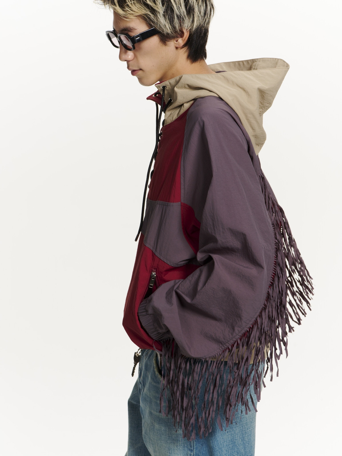 FRINGED NYLON ANORAK 詳細画像 Multi 2