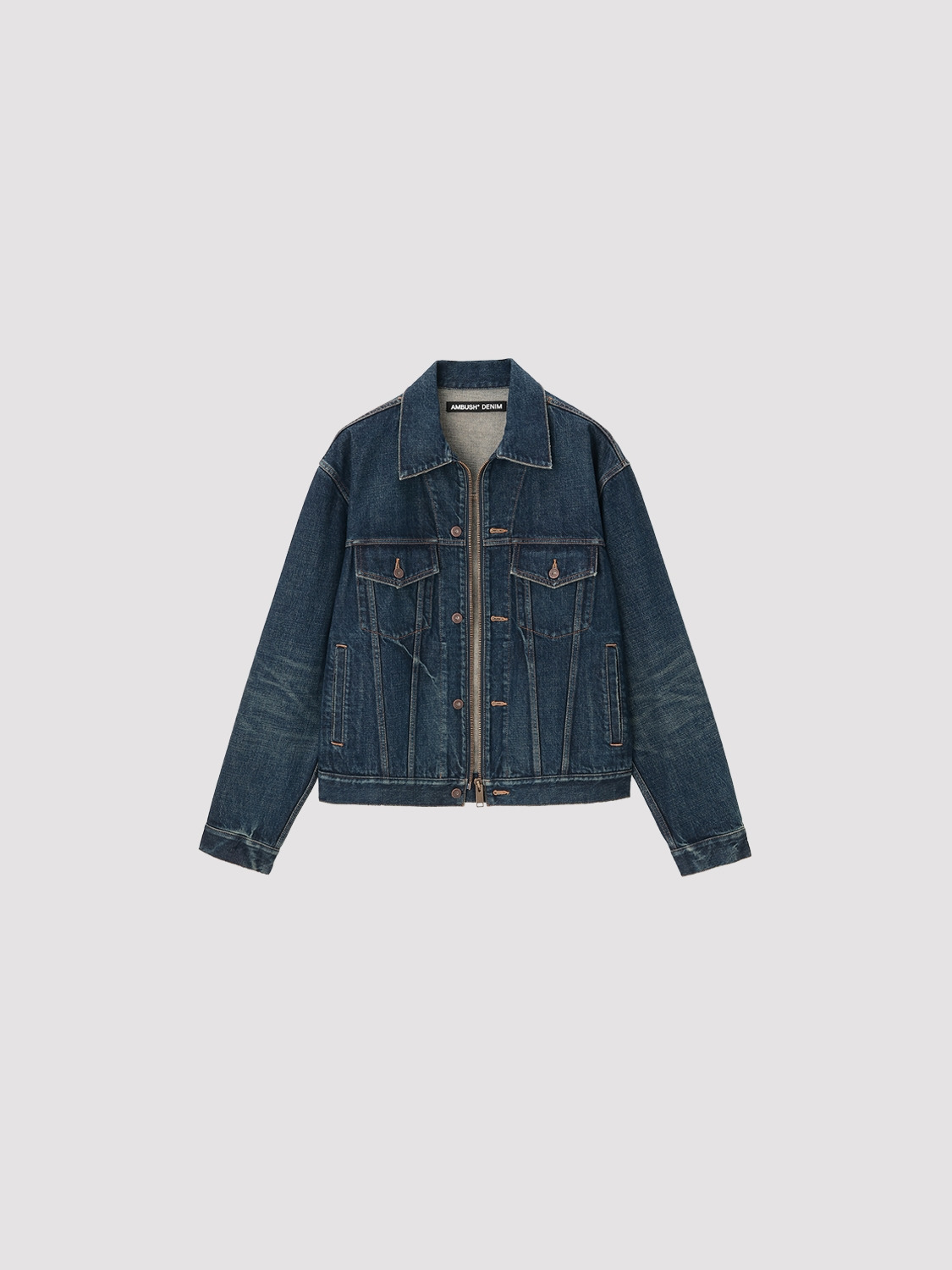 DENIM ZIP-UP JACKET 詳細画像 D.blue 1