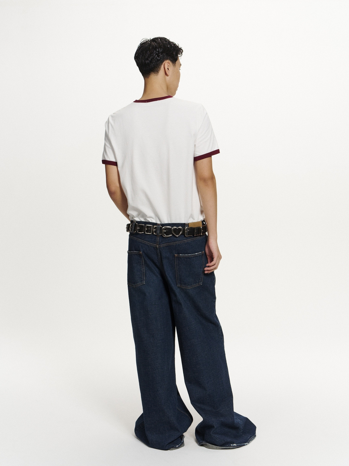 BAGGY DENIM PANTS 詳細画像 D.blue 4