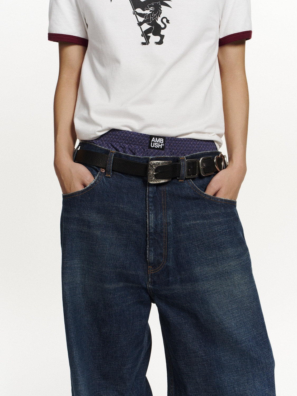 BAGGY DENIM PANTS 詳細画像 D.blue 5