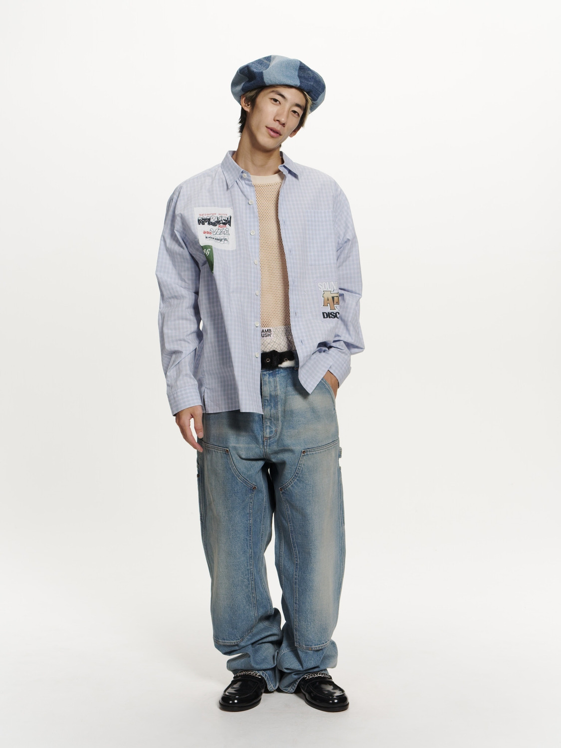 WASHED CARPENTER DENIM PANTS 詳細画像 L.Blue 3