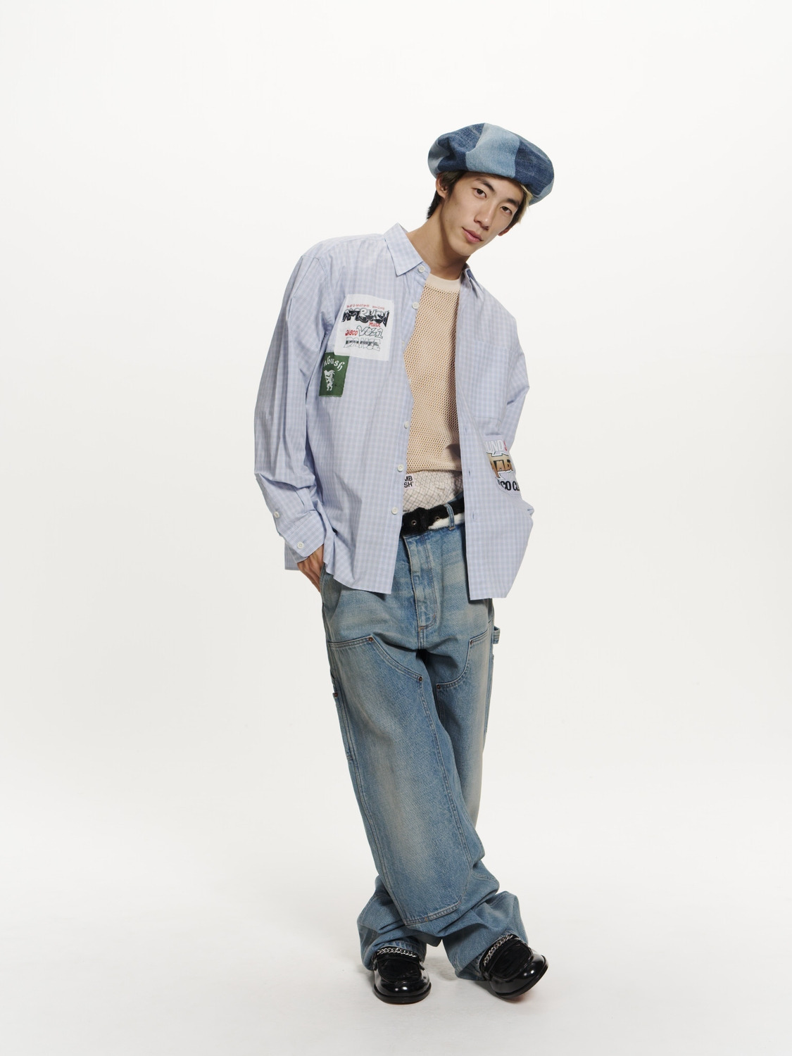 WASHED CARPENTER DENIM PANTS 詳細画像 L.Blue 4