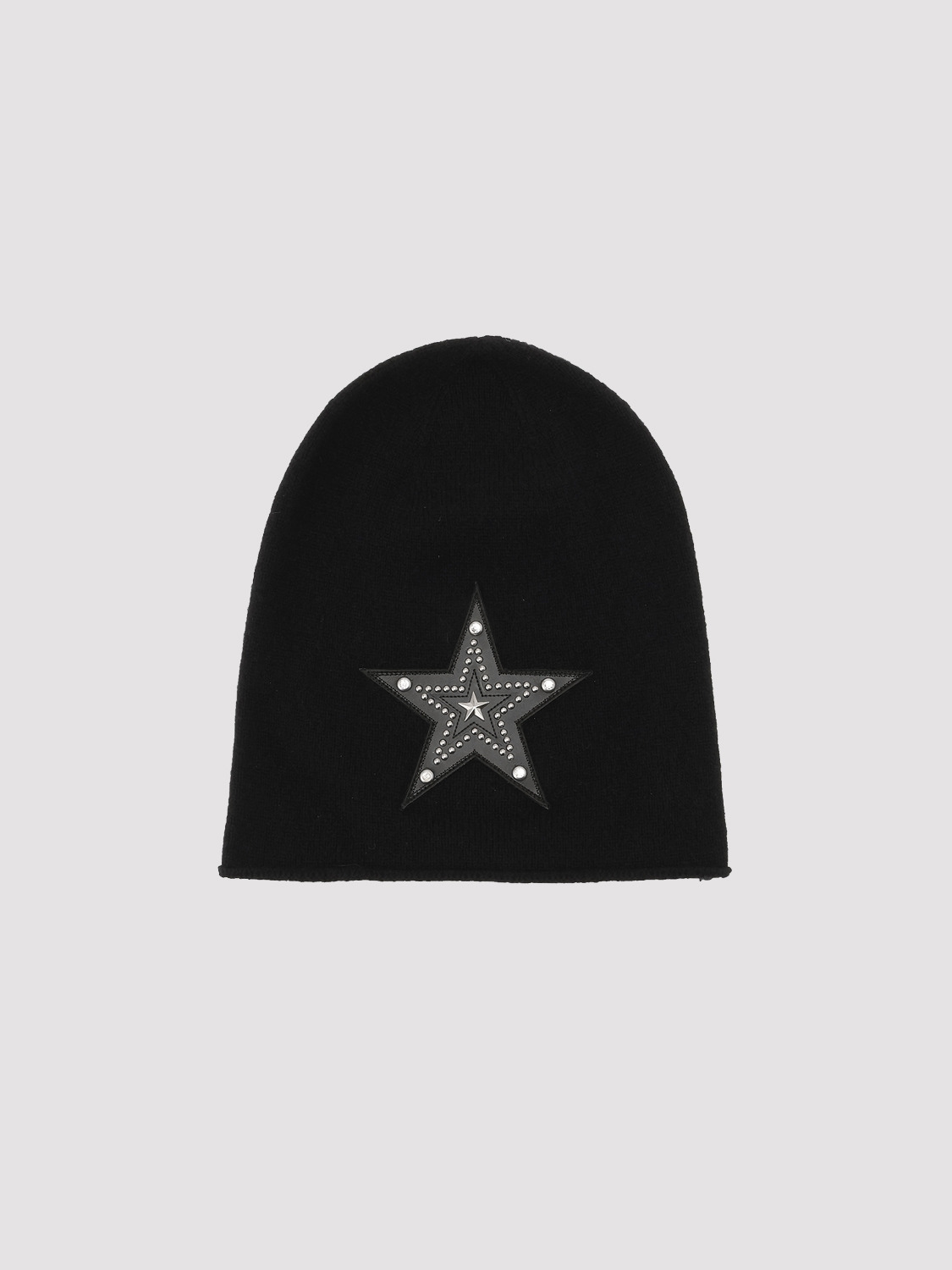 STAR PATCH BEANIE 詳細画像 Black 1