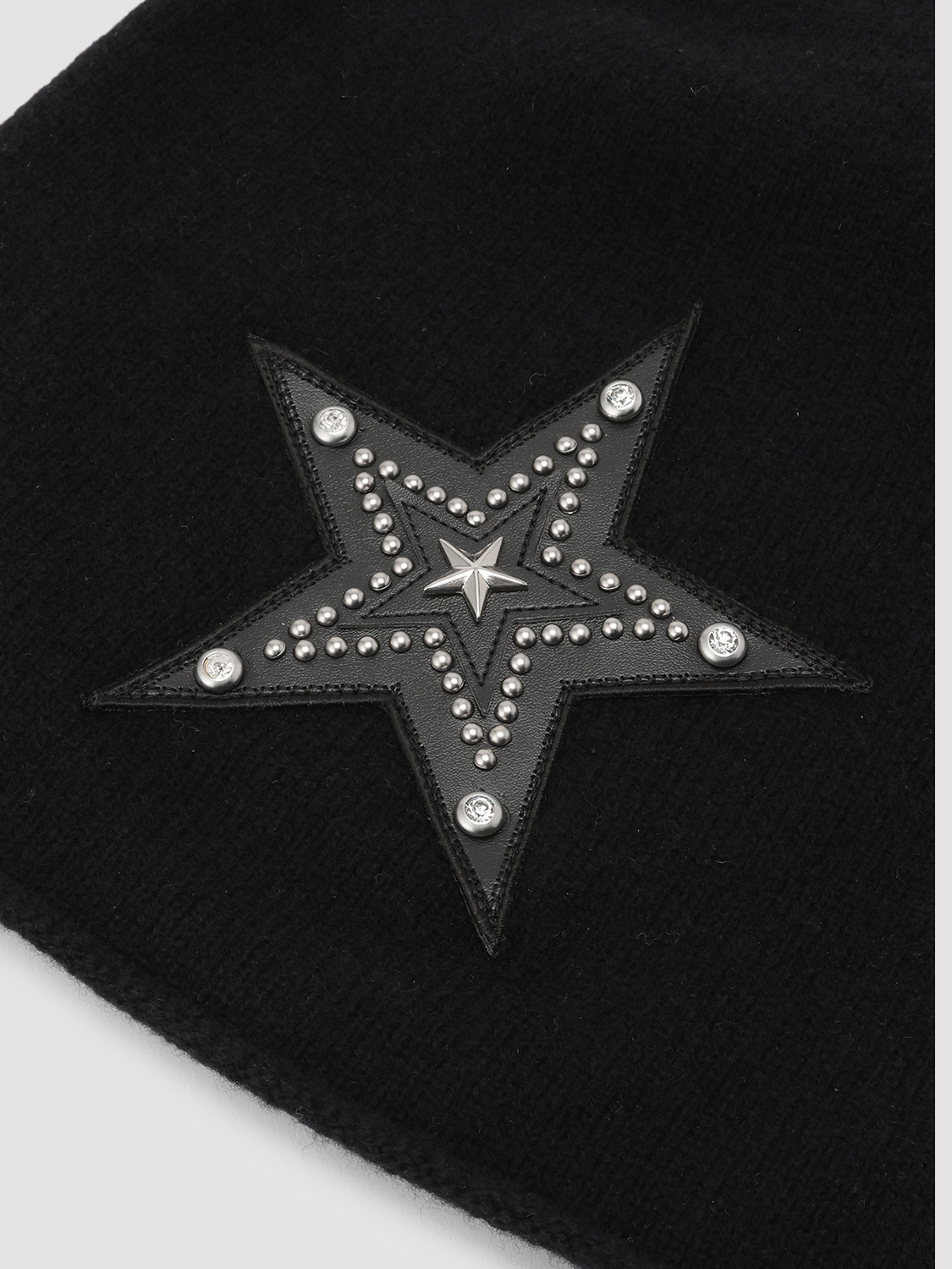 STAR PATCH BEANIE 詳細画像 Black 2