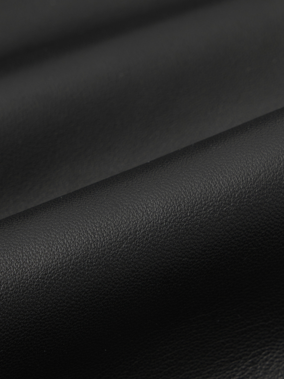 WOMENS LEATHER BOMBER JACKET 詳細画像 Black 5