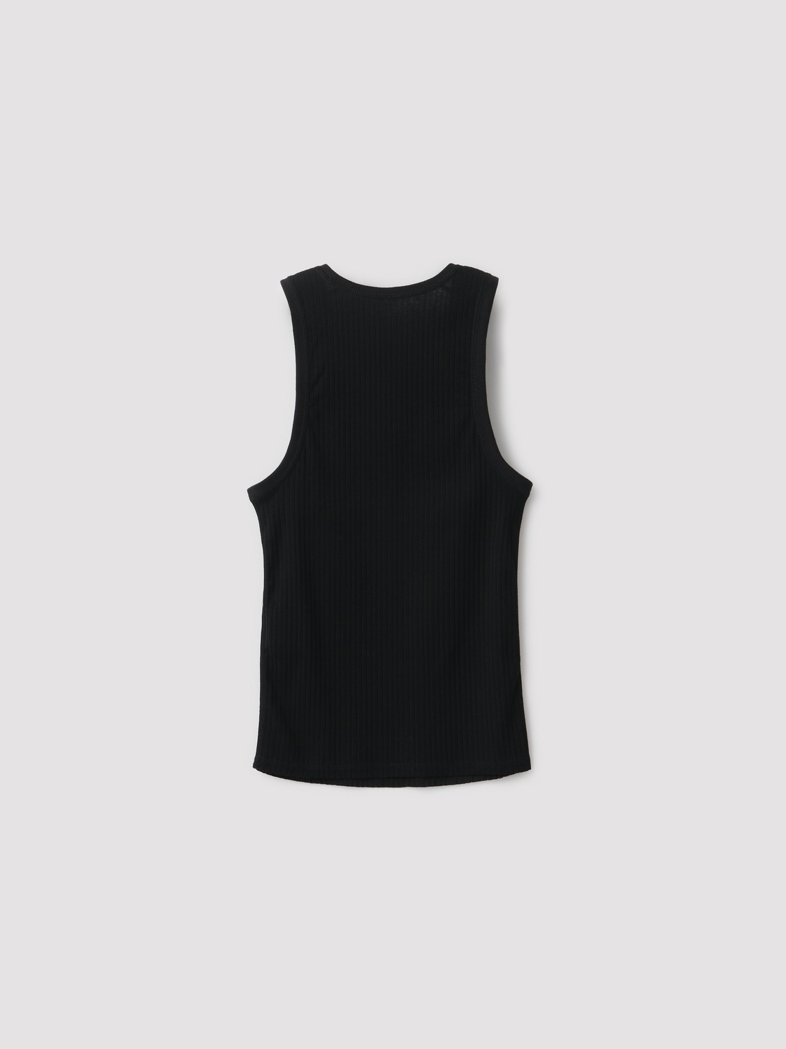 WOMENS RIB TANK TOP 詳細画像 Black 2