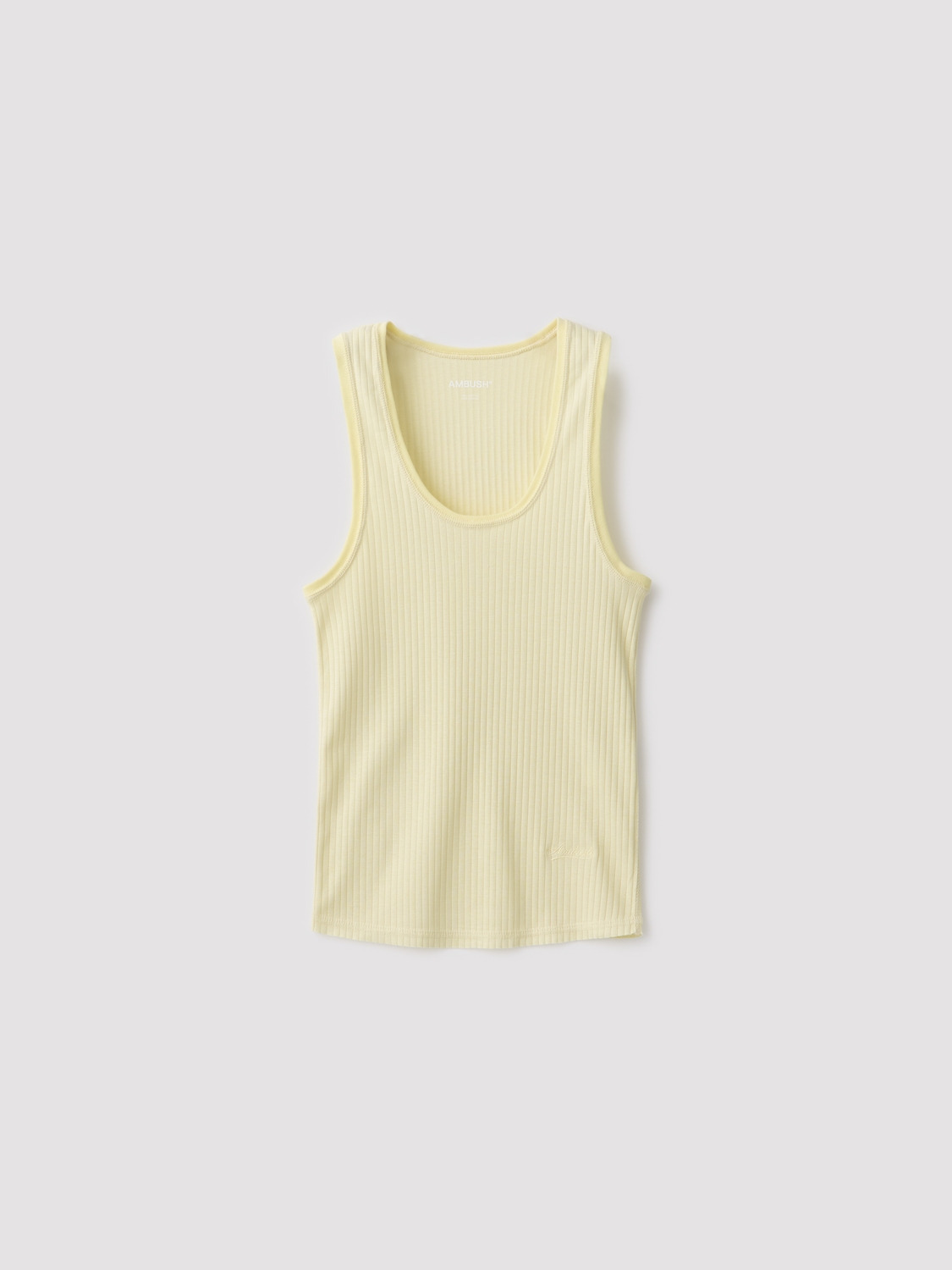 WOMENS RIB TANK TOP 詳細画像 Yellow 1