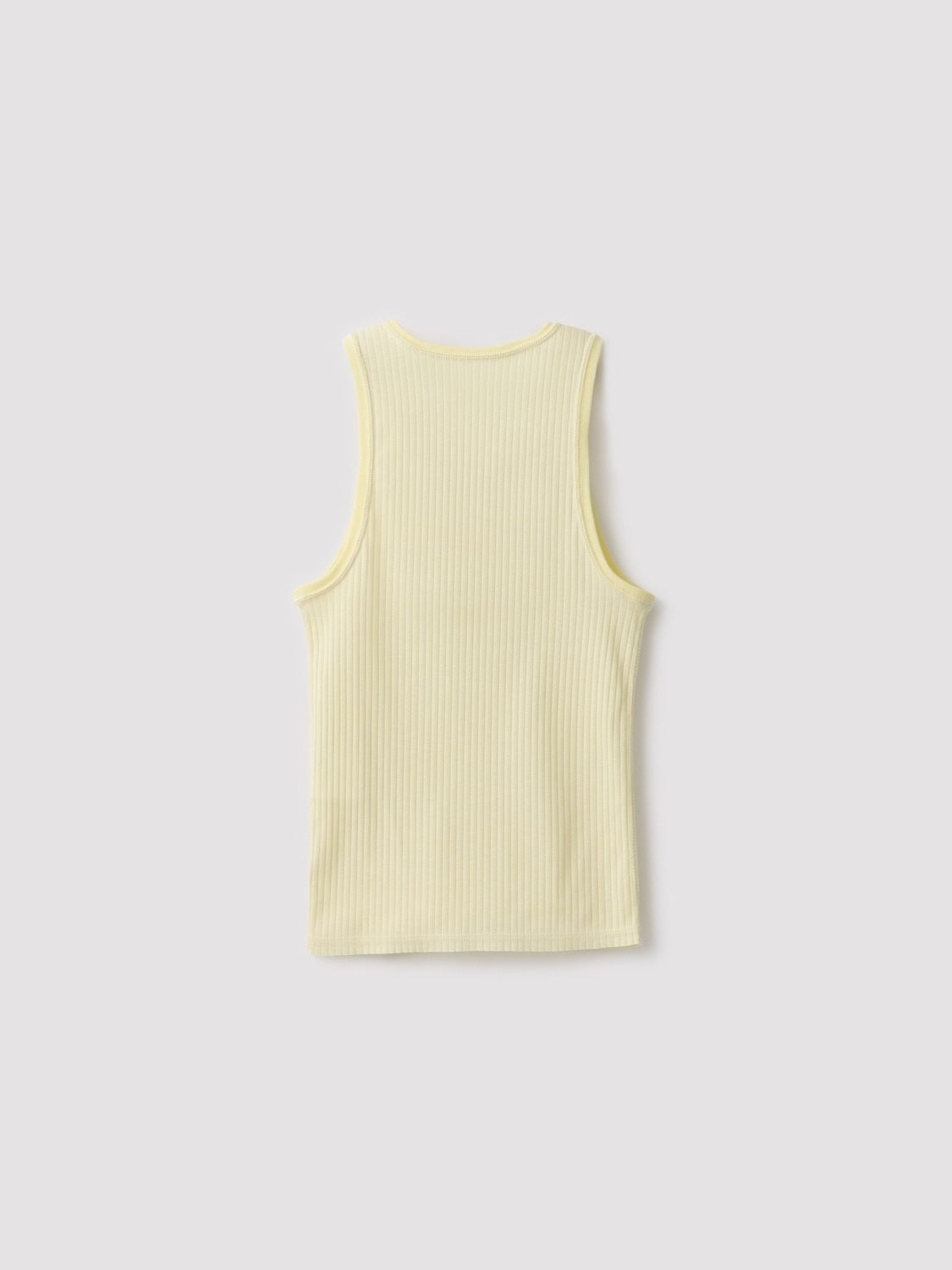 WOMENS RIB TANK TOP 詳細画像 Yellow 2