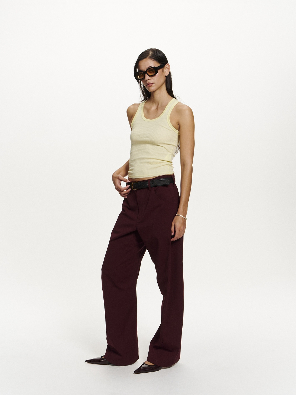 WOMENS RIB TANK TOP 詳細画像 Yellow 6