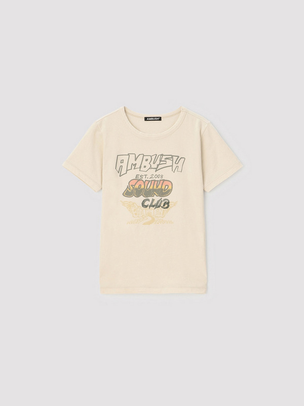 AMBUSH SOUND CLUB FITTED T-SHIRT