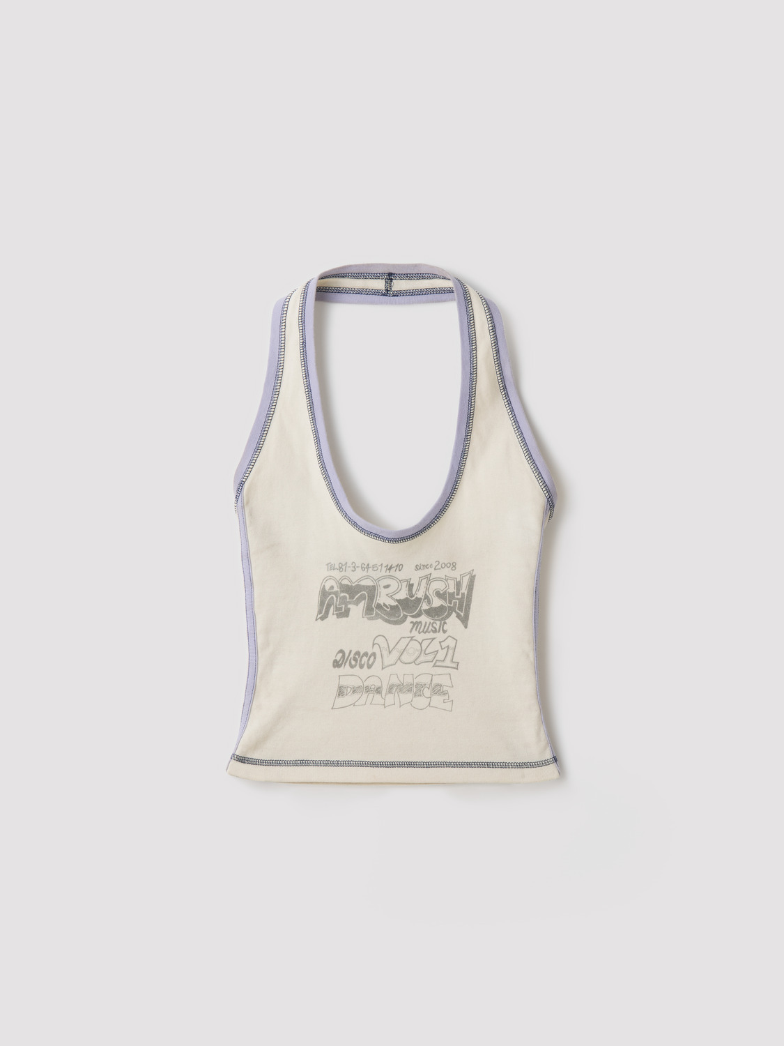 DISCO VOL.1' HALTER TOP 詳細画像 O.White 1