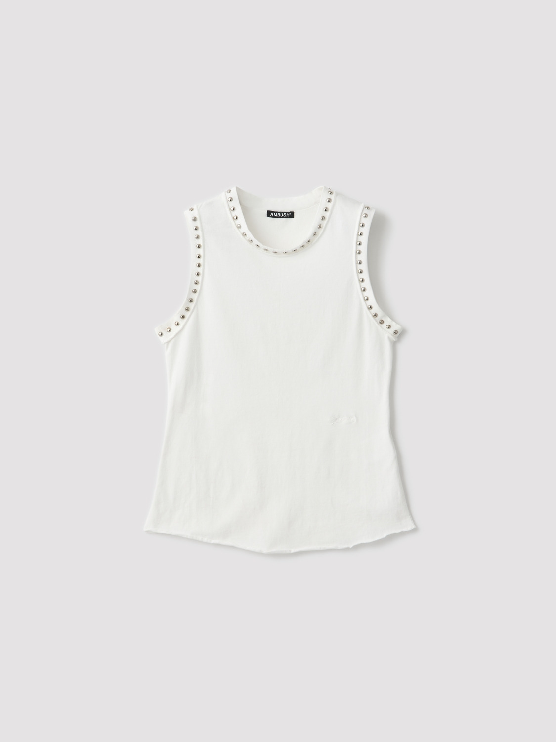 STUDDED TANK TOP 詳細画像 White 1