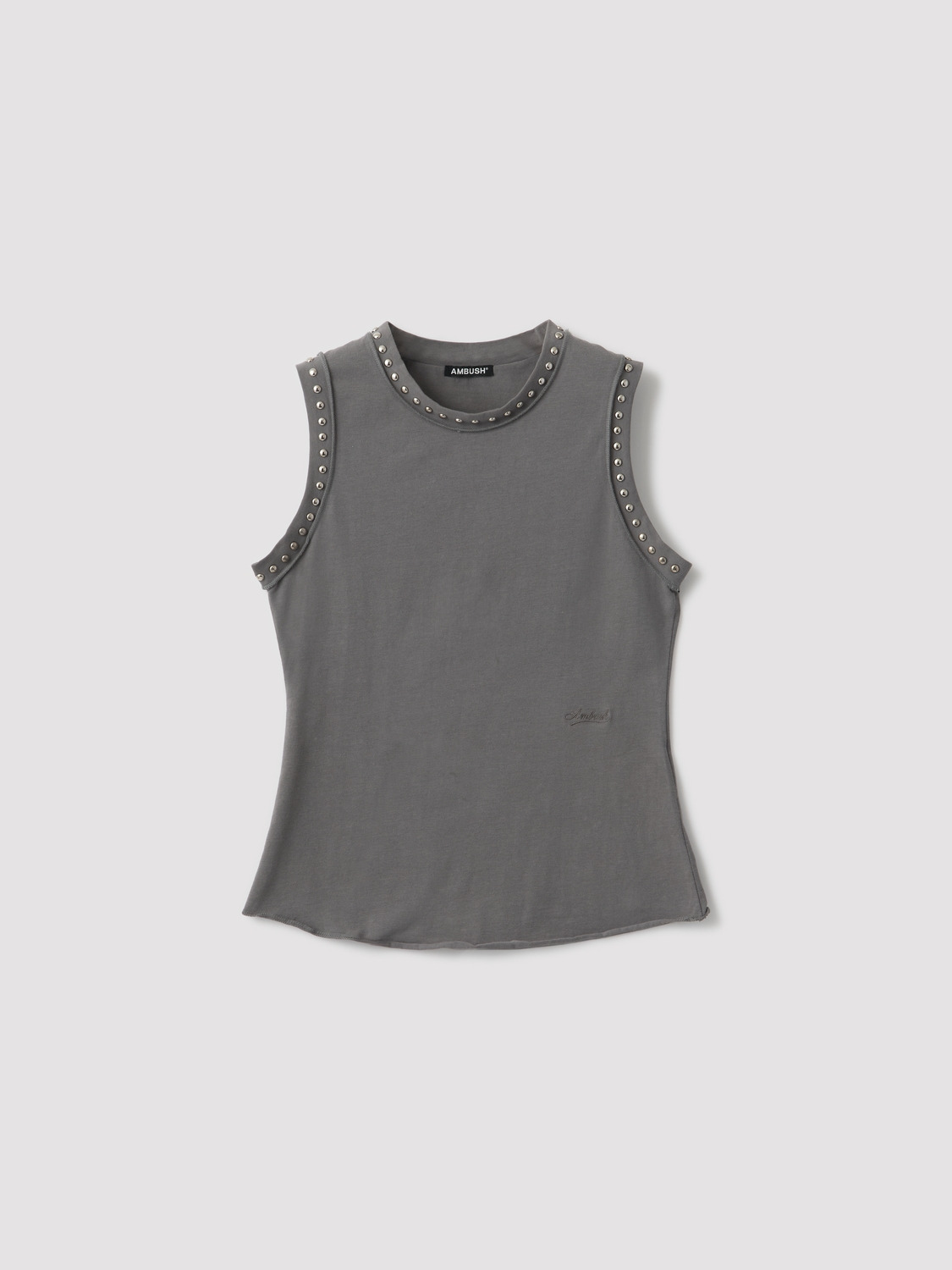 STUDDED TANK TOP 詳細画像 Grey 1