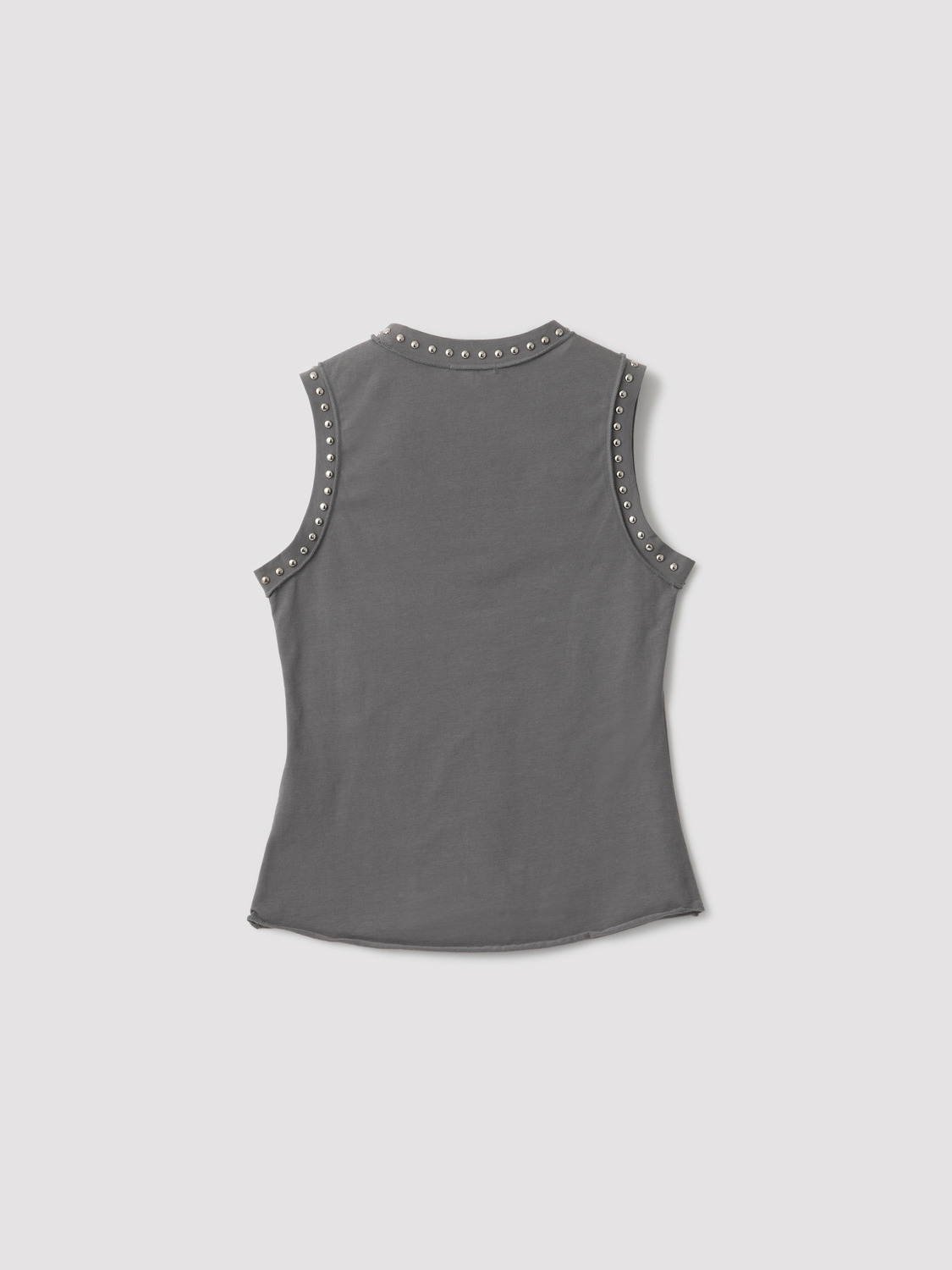 STUDDED TANK TOP 詳細画像 Grey 2