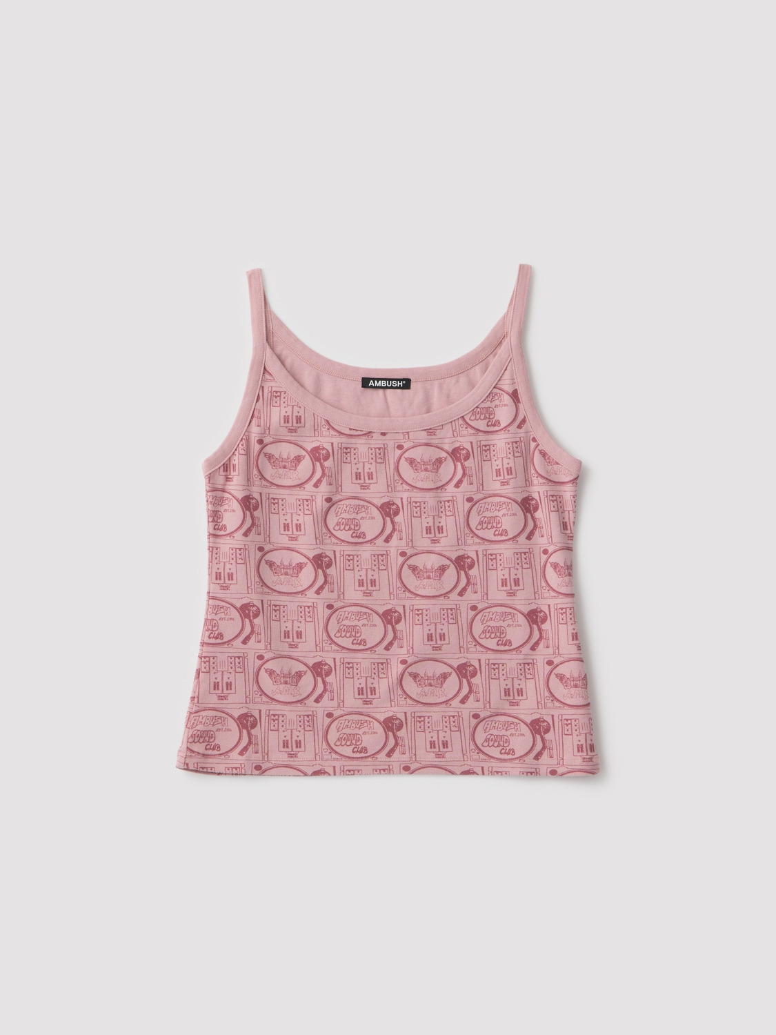 ALL-OVER PRINT TANK TOP 詳細画像 Pink 1