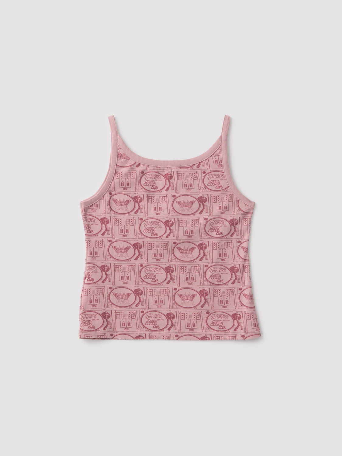ALL-OVER PRINT TANK TOP 詳細画像 Pink 2