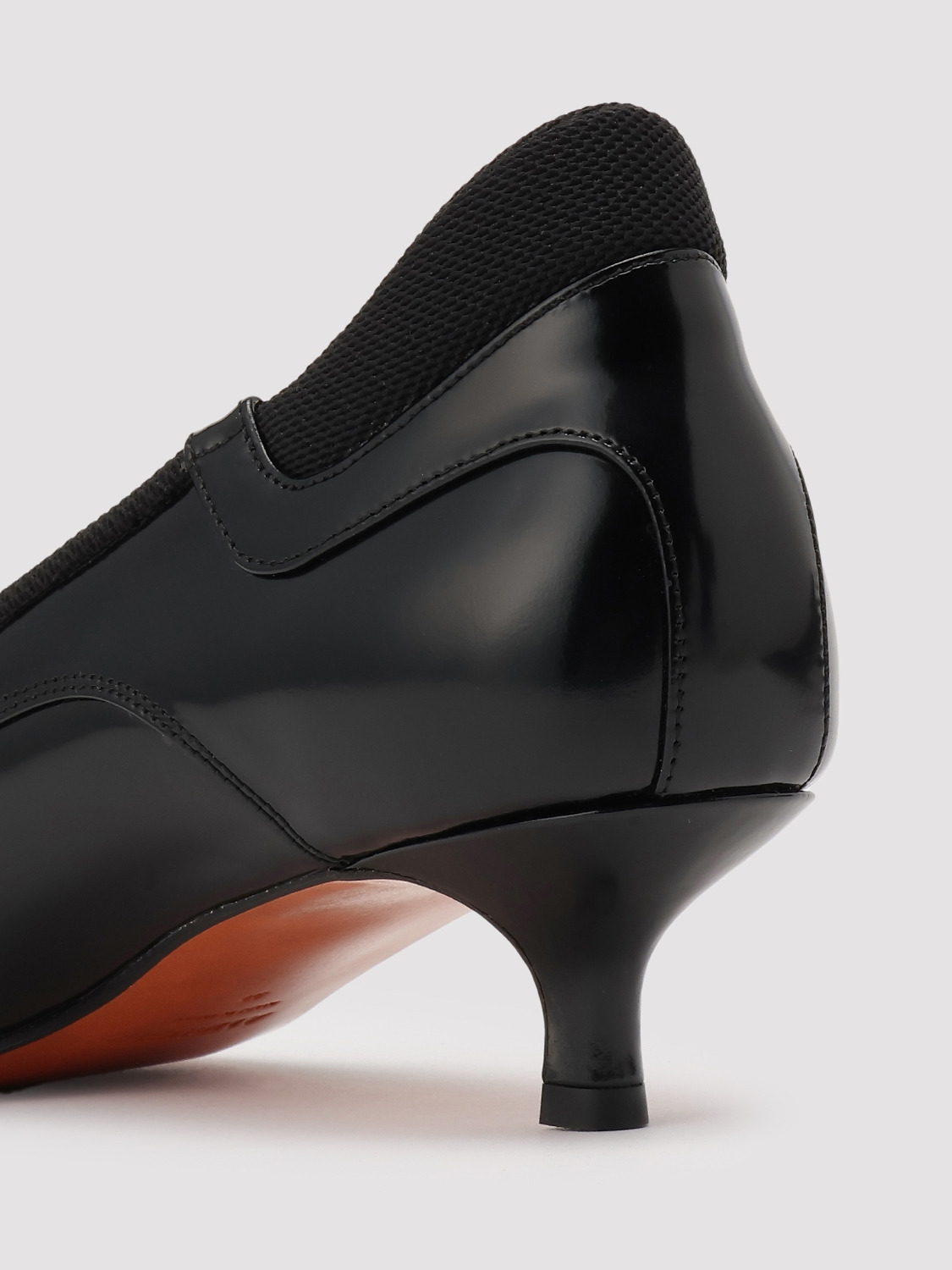 KITTEN HEEL MULES 詳細画像 Black 5