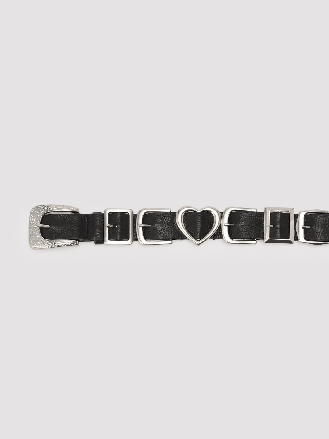 MULTI BUCKLE BELT 詳細画像 Silver 2