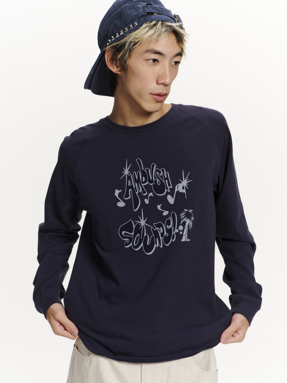 RAGLAN LONG SLEEVE T-SHIRT 詳細画像 Blue 5