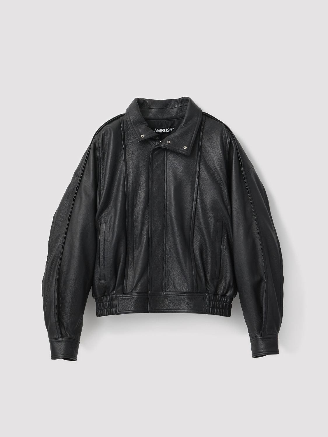 LEATHER BOMBER JACKET 詳細画像 Black 1