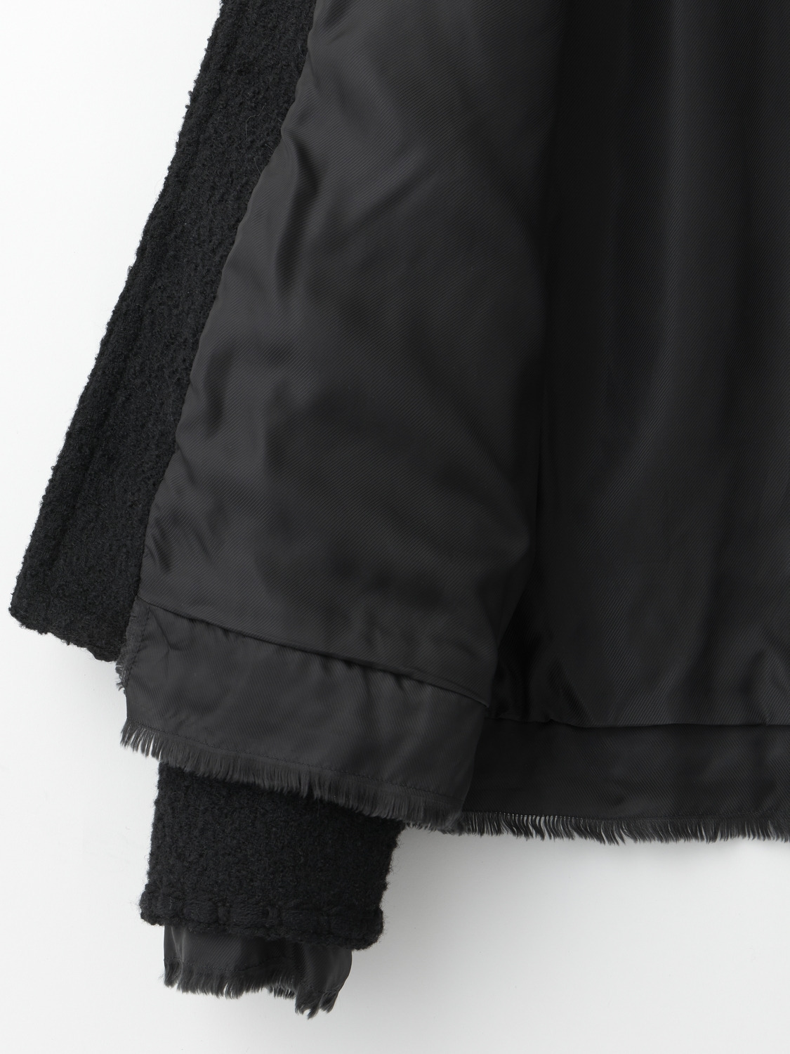 MENS TWEED JACKET 詳細画像 Black 5