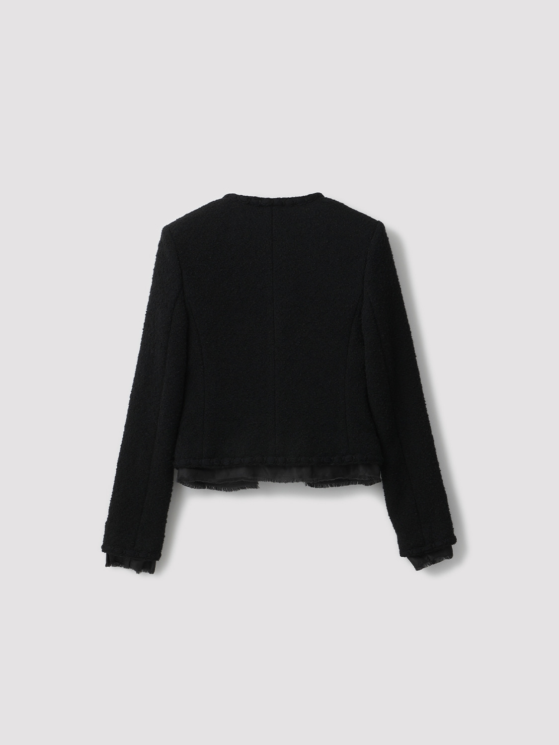 WOMENS TWEED JACKET 詳細画像 Black 3