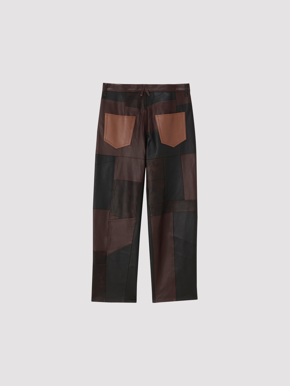 PATCHWORK LEATHER PANTS 詳細画像 Multi 2