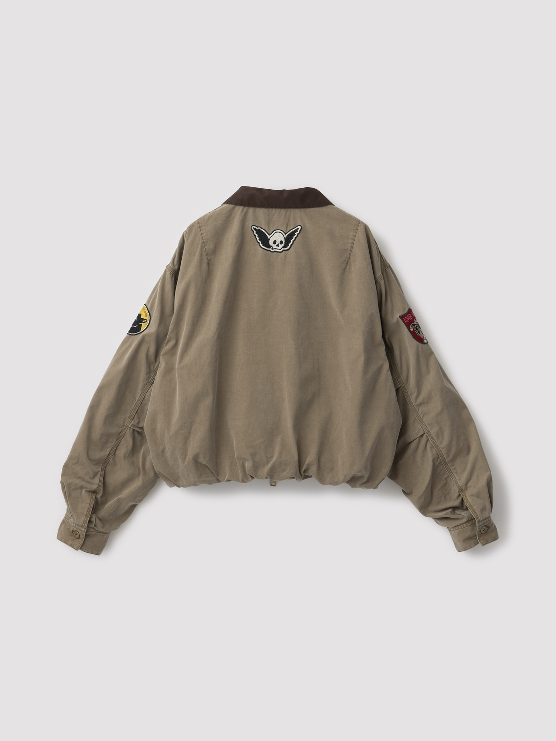 PATCH ZIP JACKET 詳細画像 Beige 2