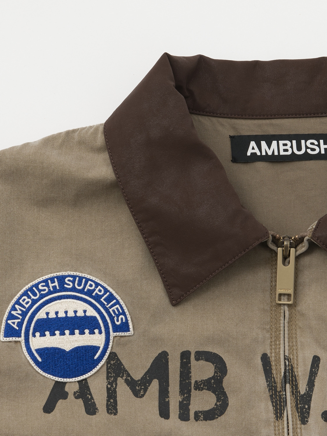 PATCH ZIP JACKET 詳細画像 Beige 3