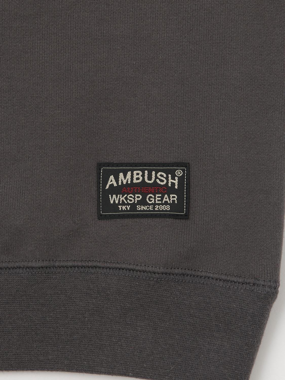 FITTED CREWNECK SWEATSHIRT 詳細画像 C.grey 3