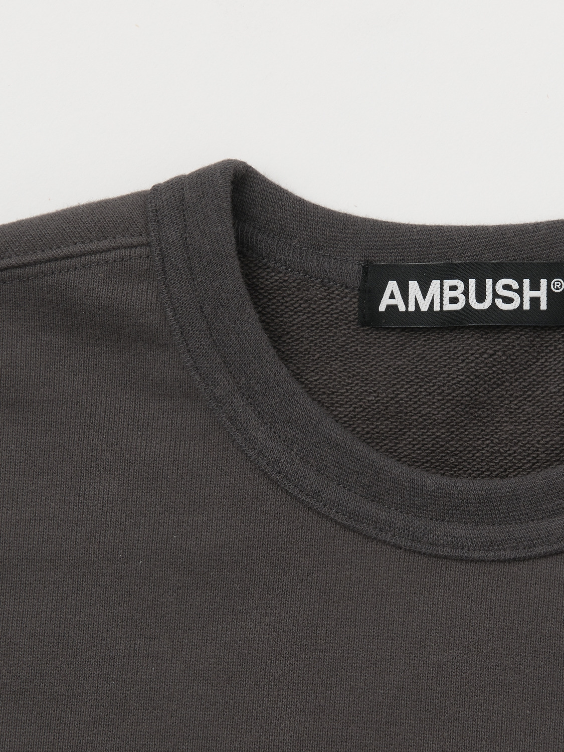 FITTED CREWNECK SWEATSHIRT 詳細画像 C.grey 5