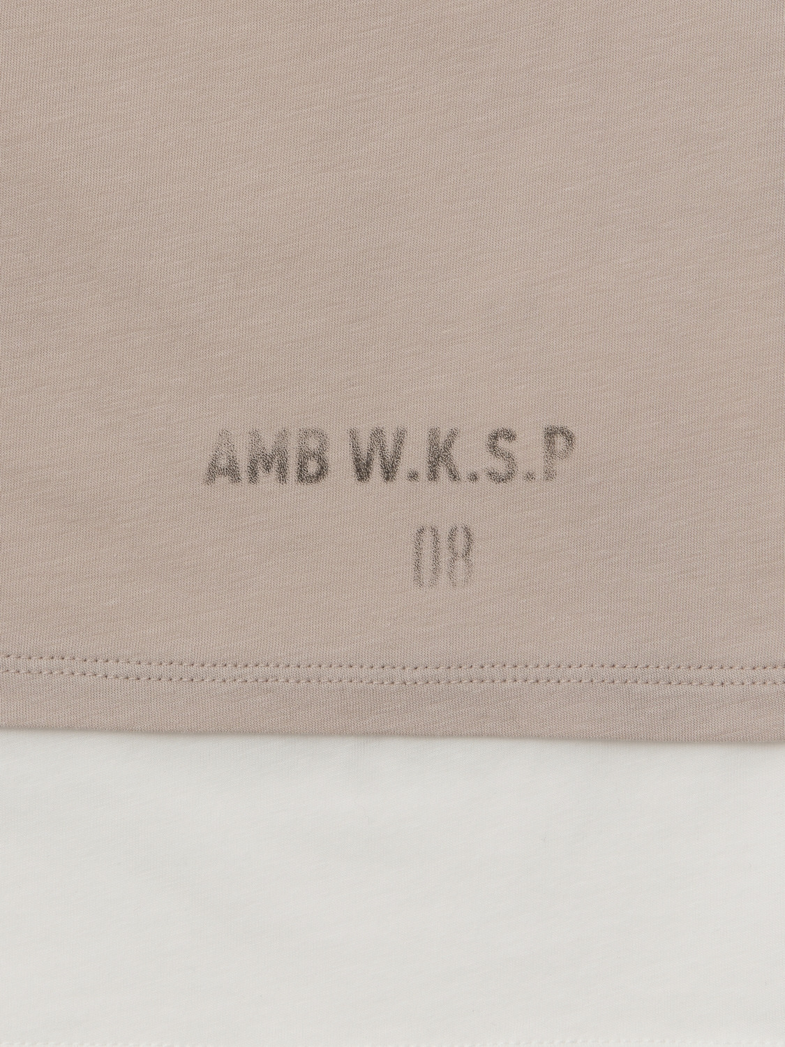 FITTED LAYERED L/S T-SHIRT 詳細画像 Beige 3