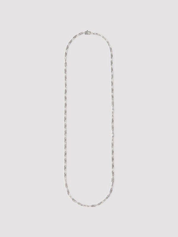 PETIT MONOGRAM LINK CHAIN NECKLACE
