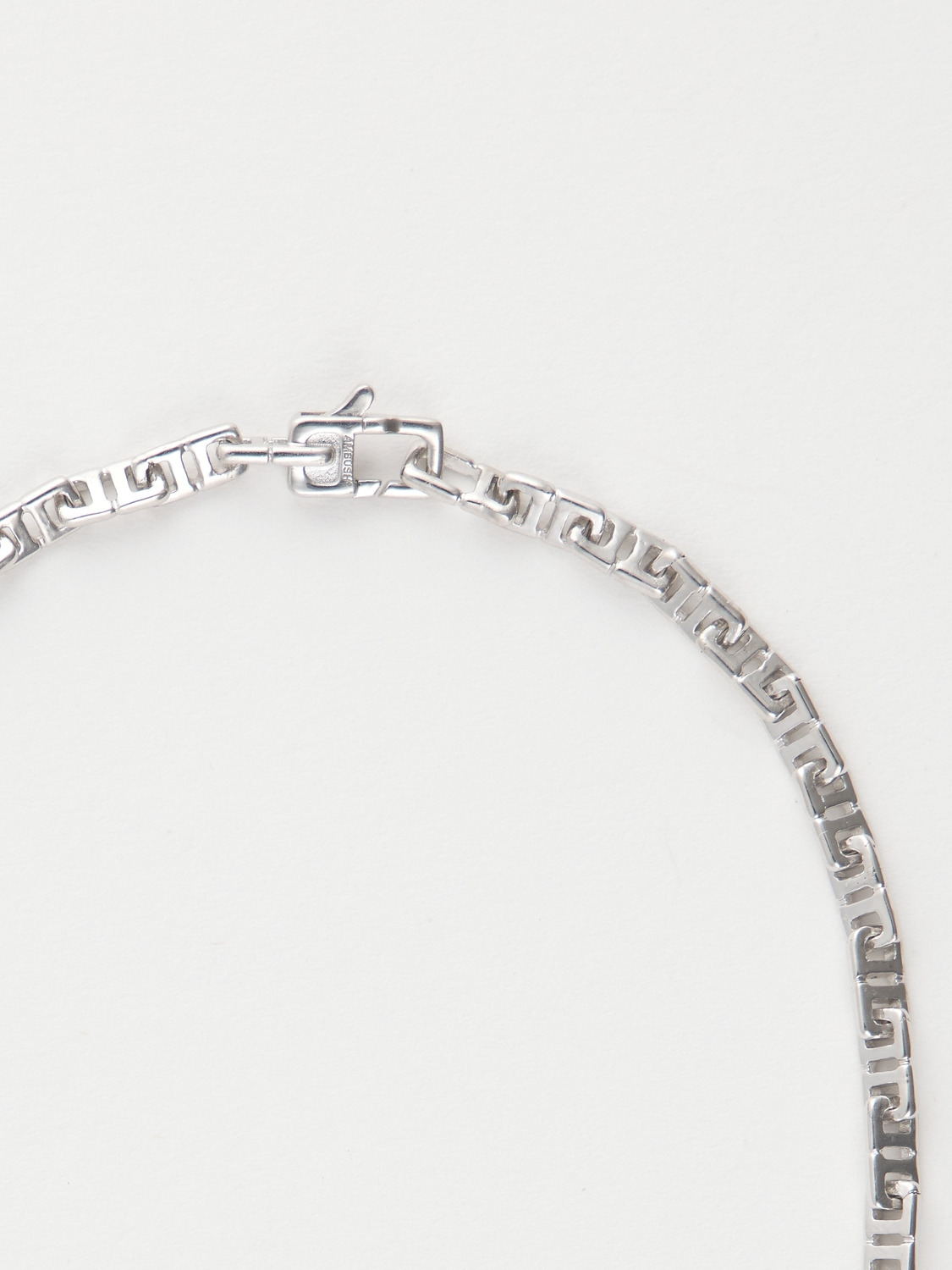 PETIT MONOGRAM LINK CHAIN SHORT NECKLACE 詳細画像 Silver 2