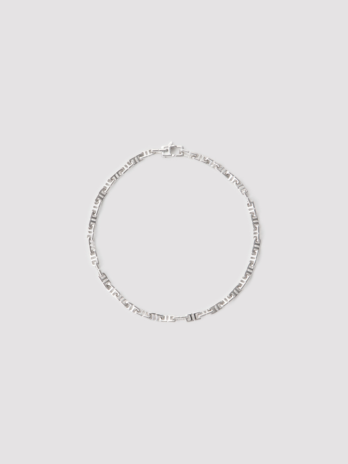PETIT MONOGRAM LINK CHAIN BRACELET 詳細画像 Silver 1