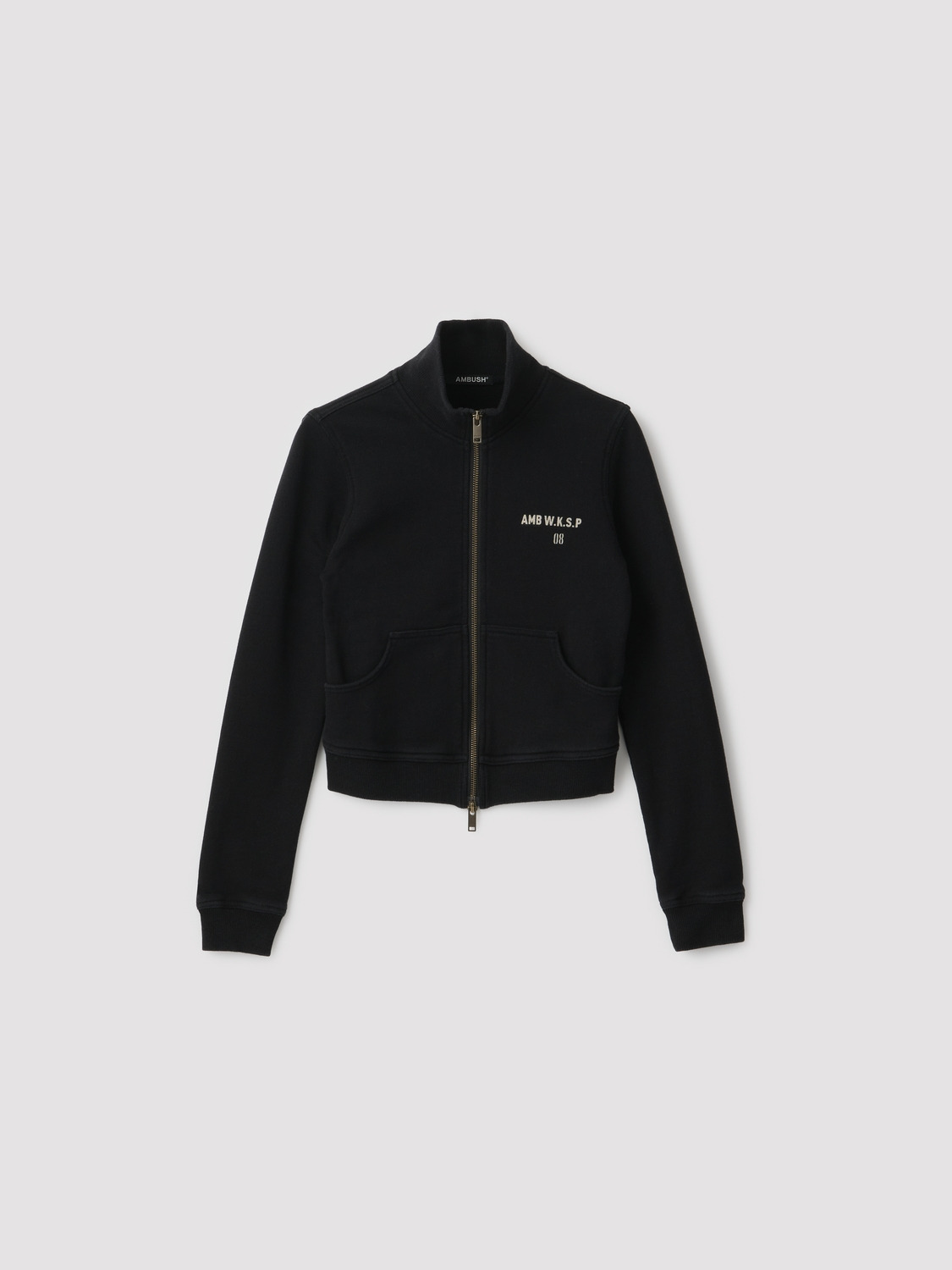 SHORT ZIPUP SWEAT								 詳細画像 Black 1