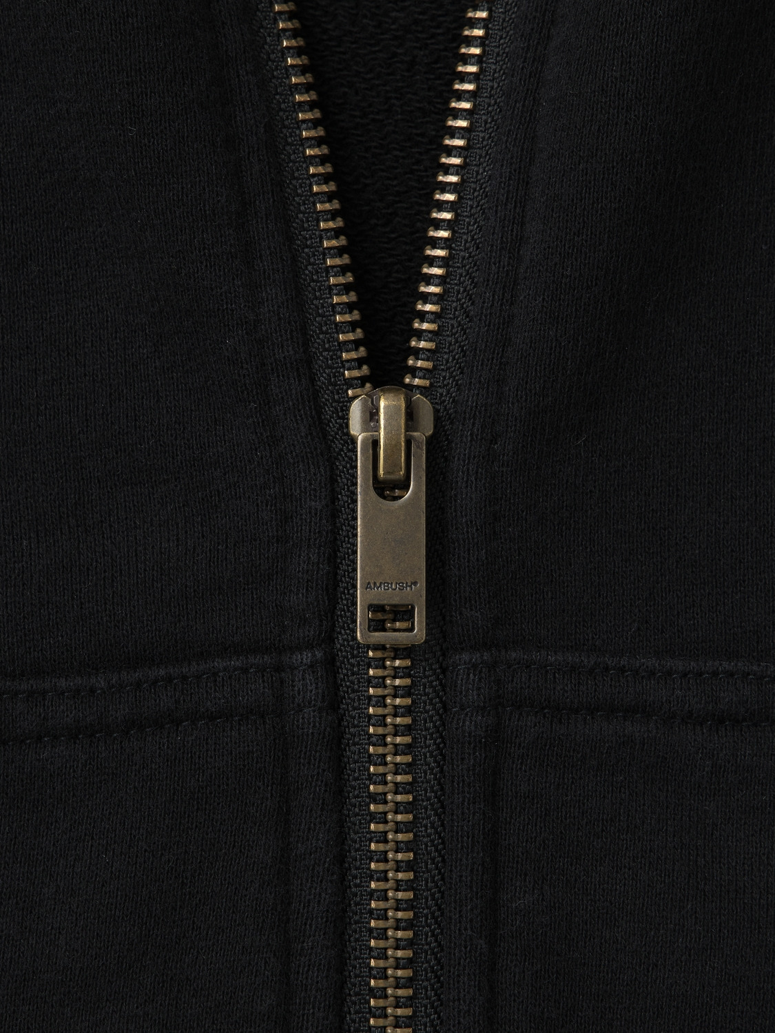 SHORT ZIPUP SWEAT								 詳細画像 Black 4