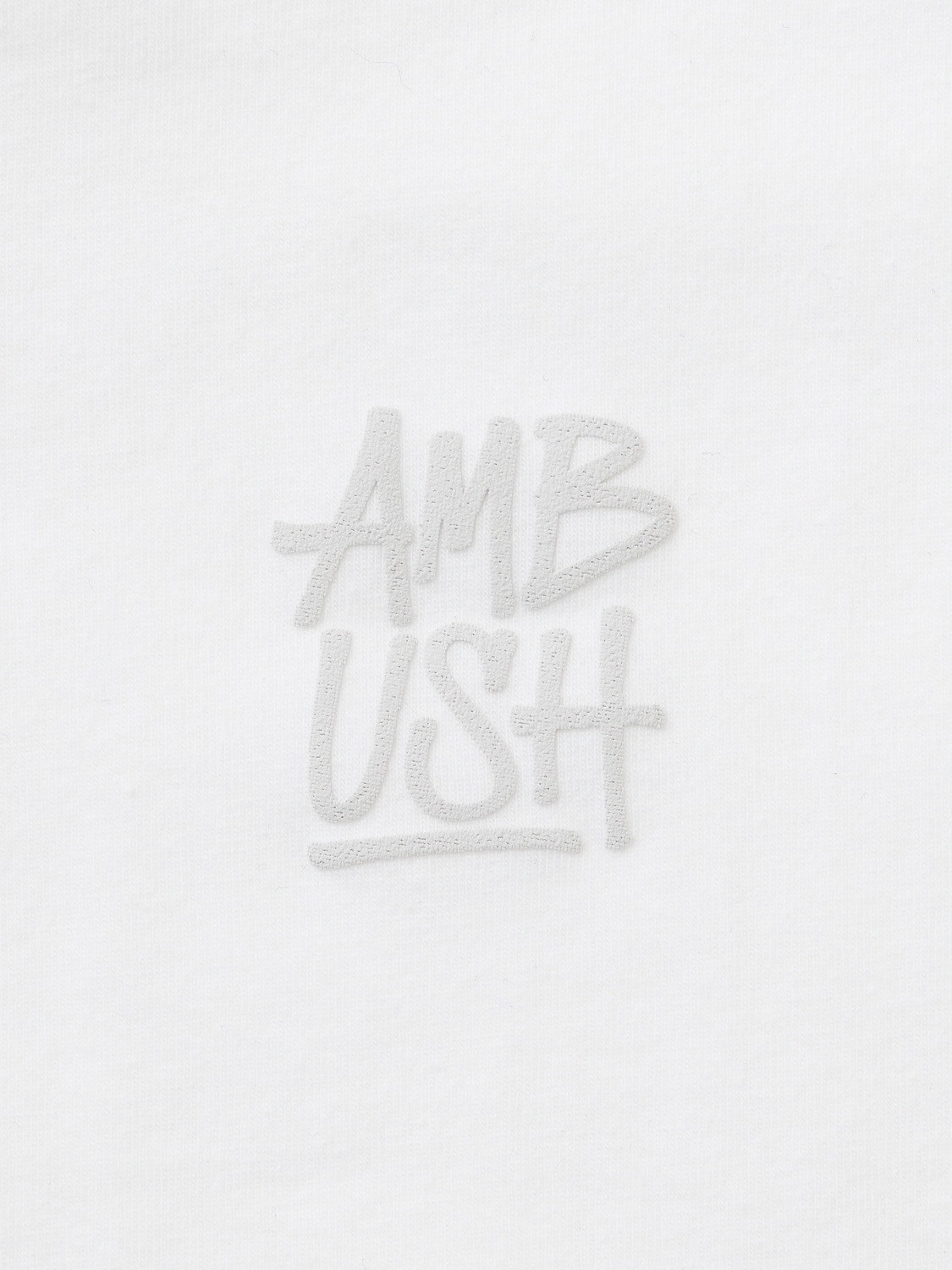 AMBUSH SCRIPT FITTED T-SHIRT 詳細画像 White 3