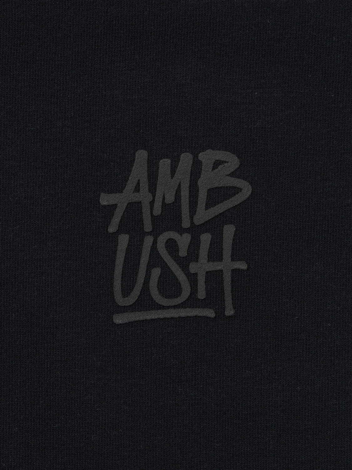 AMBUSH SCRIPT FITTED T-SHIRT 詳細画像 Black 3